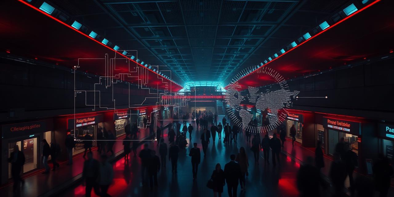 Fluxo de pessoas em aeroporto