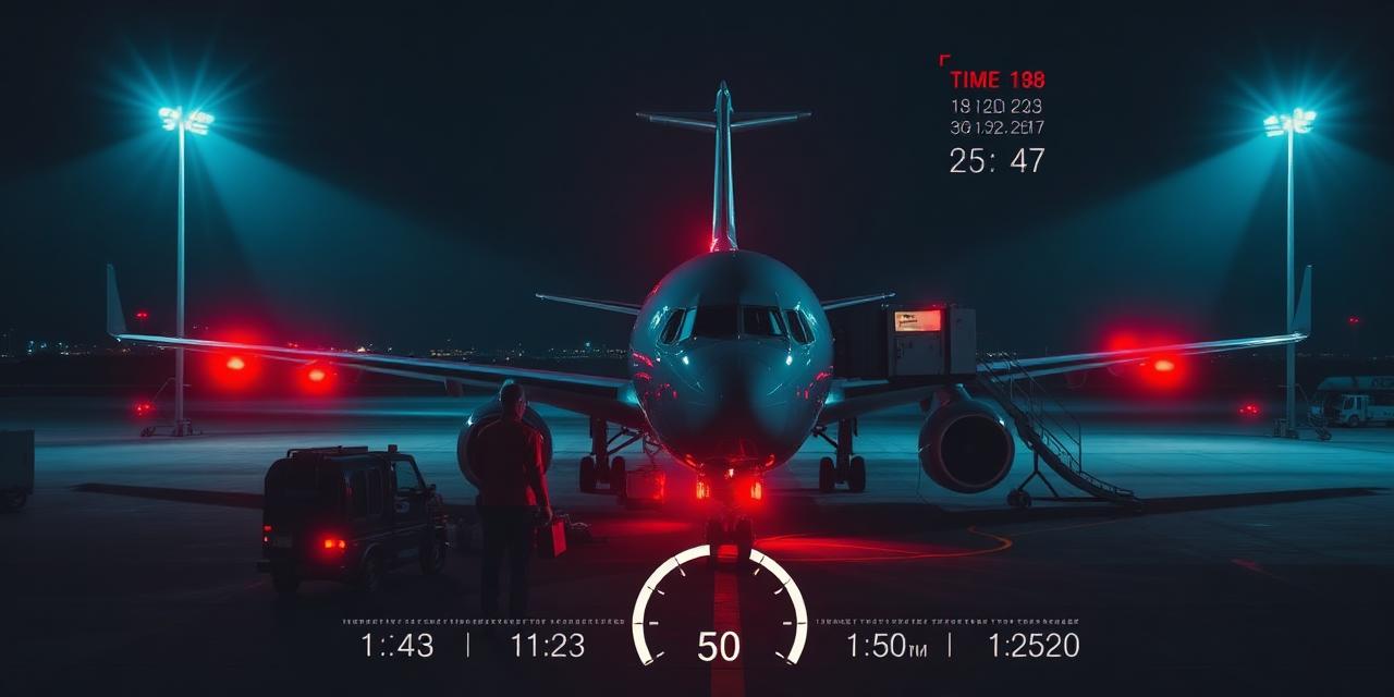 Turnaround de aeronave monitorado